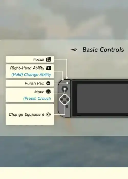 How to remap buttons in Zelda: Tears of the Kingdom