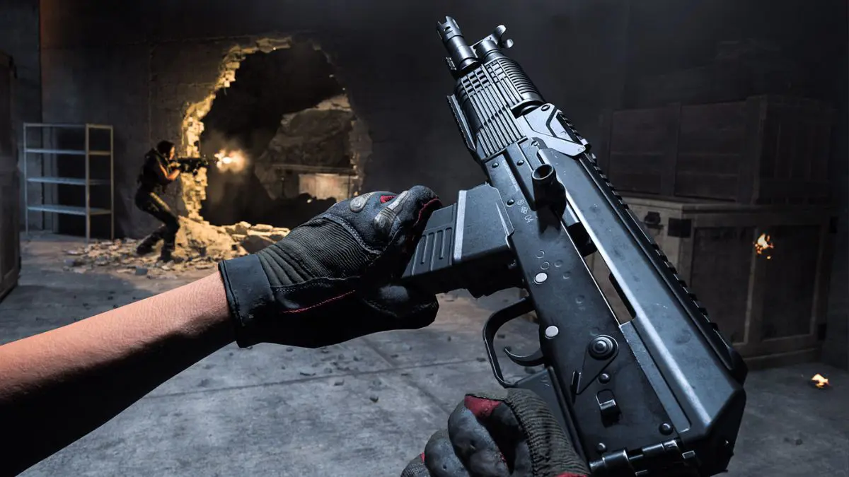 KV Broadside shotgun reloading in WZ2