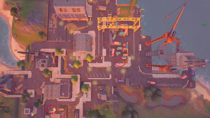 Fortnite-search-for-books-on-explosions-dirty-docks-overhead