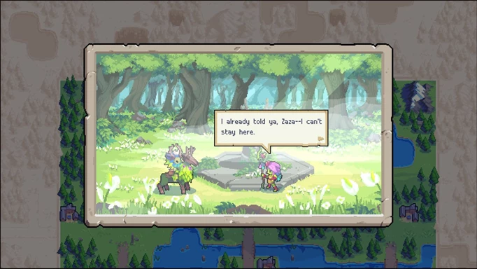 A story encounter in Wargroove 2