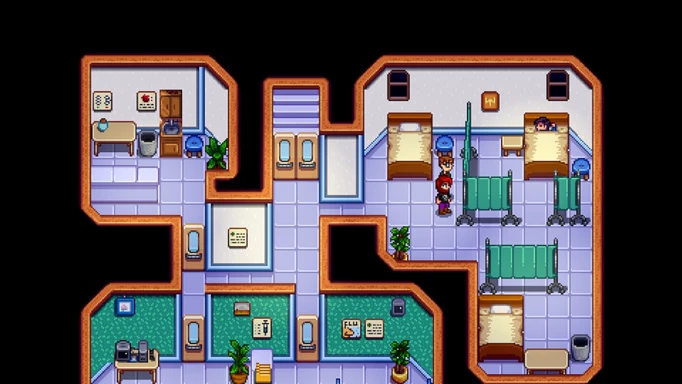 Screenshot of Shane's six hearts event in Stardew Valley