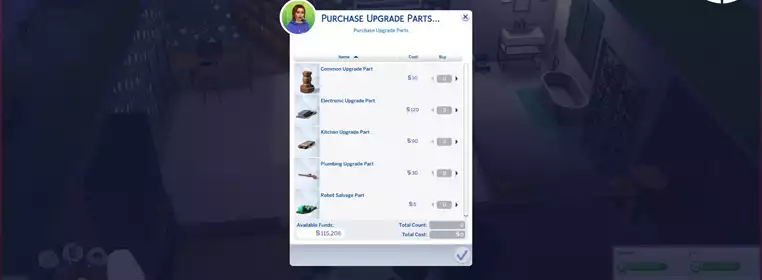 How to get Upgrade Parts in The Sims 4