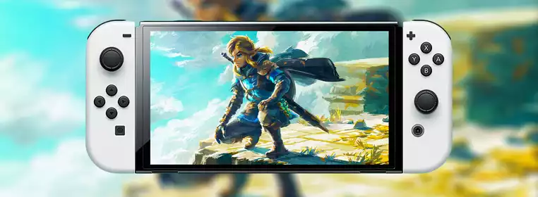 Leaked Zelda: Tears Of The Kingdom Switch Is A Real Beauty