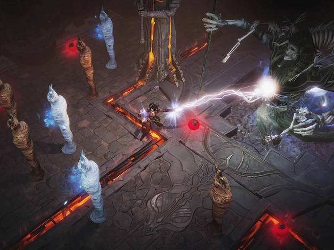 Diablo Immortal Zone Events: Mount Zavain - Ancient Nightmare