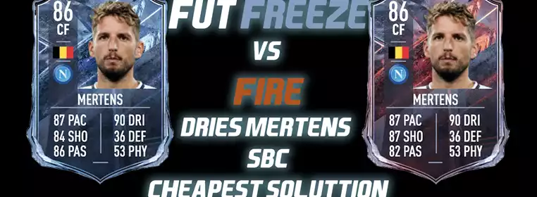FIFA 22 Dries Mertens SBC: Cheapest Solution