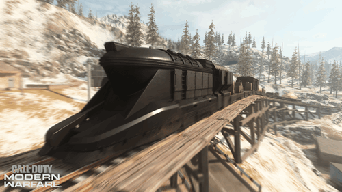 The train in Warzone 1 Verdansk