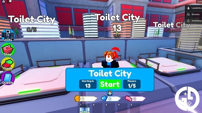 Toilet City in Toilet Tower Defense