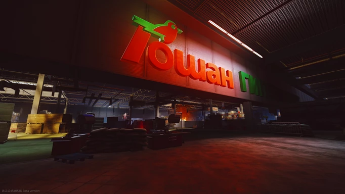 an image of a store with an neon sign in Escape From Tarkov