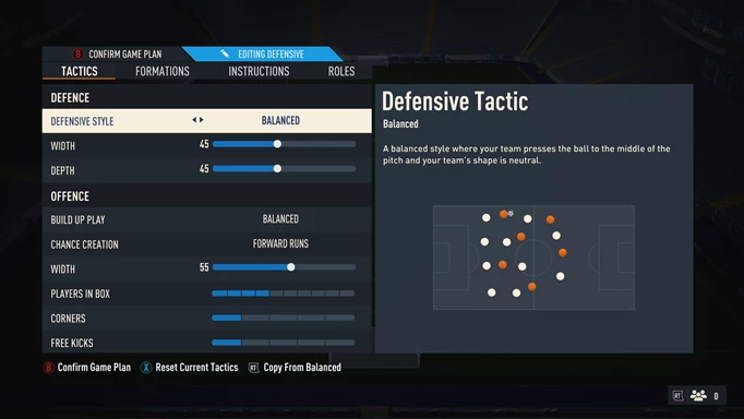 FIFA 23 4-4-2 tactics