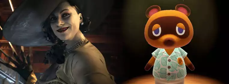 Lady D Spooks Tom Nook In Resident Evil Village X Animal Crossing Island