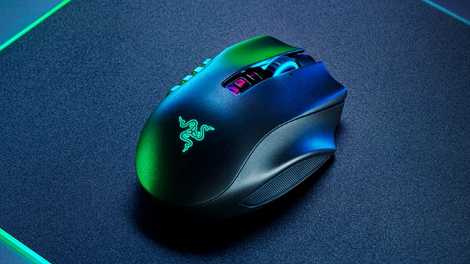 The Razer Naga Pro, one of the best wireless gaming mouse models