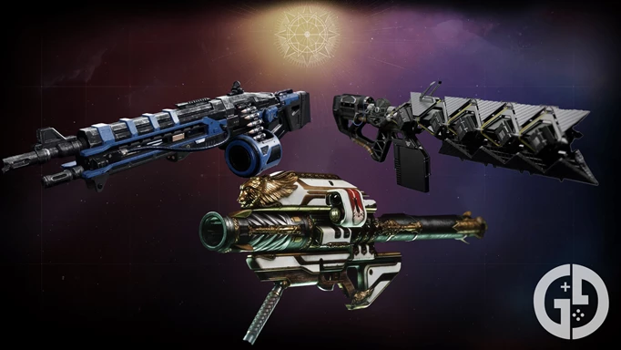 Thunderlord, Sleeper Simulant, and Gjallarhorn, exotic heavy weapons in Destiny 2
