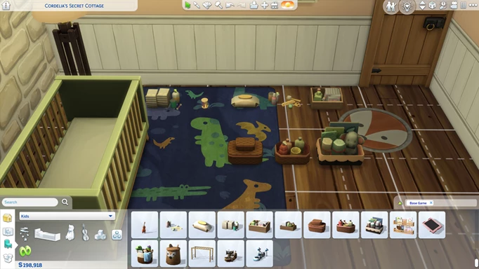 Sims 4 Infant Build Mode Items
