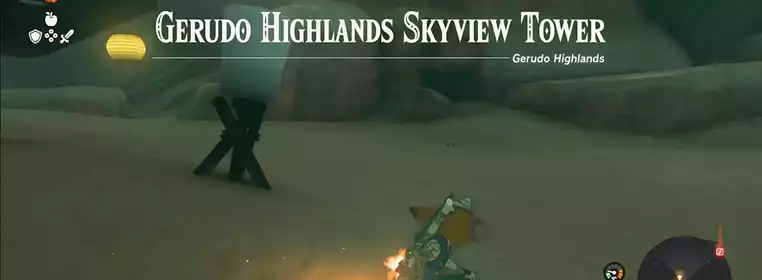 Zelda Tears of the Kingdom Gerudo Highlands Skyview Tower: Where to find & how to activate