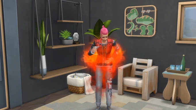 Death by beetlejuice in The Sims 4