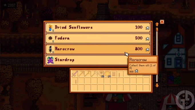 The shop during the Stardew Valley Fair