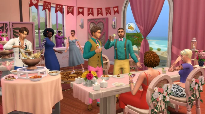 The Sims 4 My Wedding Stories Russia
