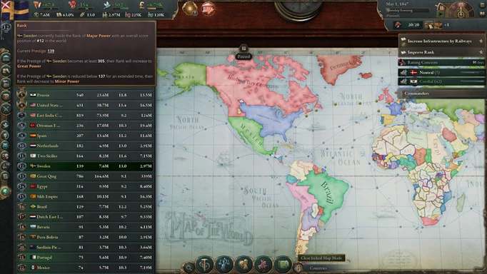 How To Increase Influence In Victoria 3 rank