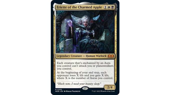 Eriette of the Charmed Apple from Magic The Gathering Wilds of Eldraine Set