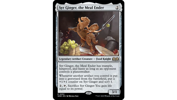 Syr Ginger Magic the Gathering Wilds of Eldraine