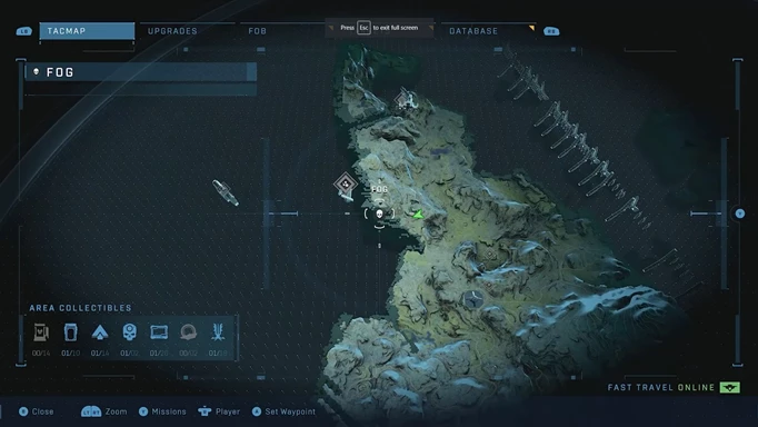 Halo Infinite skull locations: Fog Skull