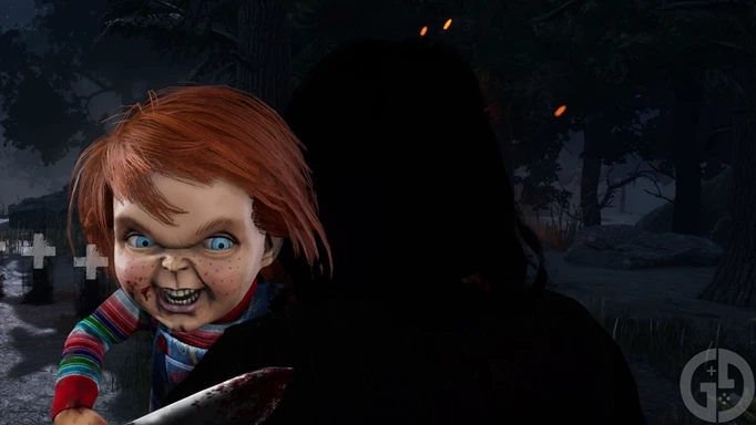 Chucky, The Good Guy, as he appears in Dead by Daylight