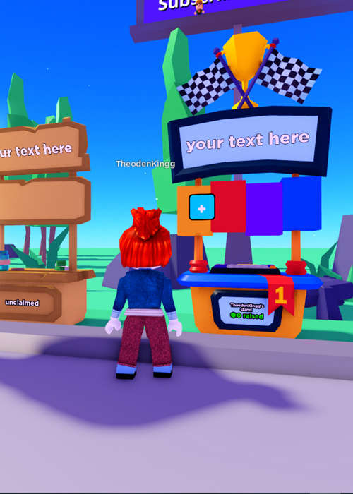 How to get the Type Race stand in Pls Donate