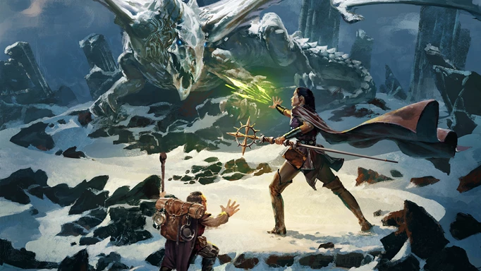 The key art for Dungeons & Dragons' Essentials Kit.