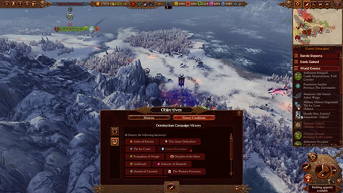 Total War Warhammer 3 tips: Know your objectives