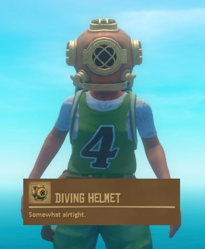 How To Get The Raft Diving Helmet