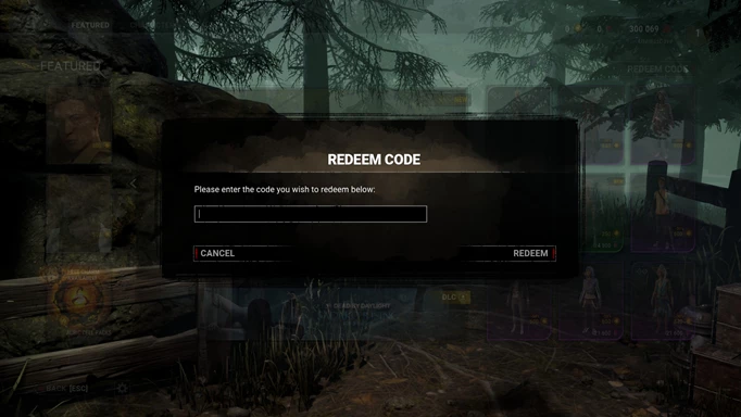 Dead By Daylight Codes: How to activate codes