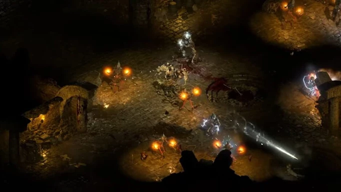 an image of Diablo 2 Resurrected gameplay