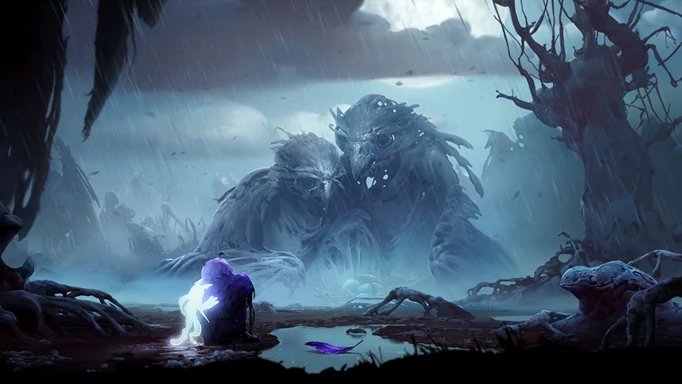 Looking at the remains of owls in Ori and the Will of the Wisps.