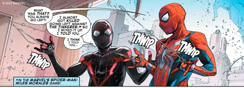Marvel's Spider-Man 2 prequel comic