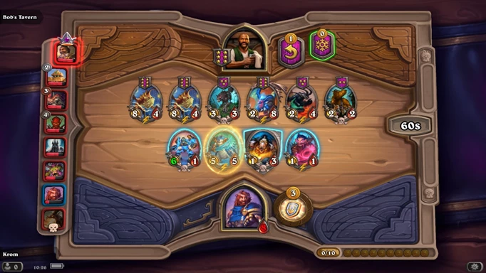 a game of Hearthstone