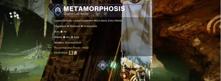 How to find the Metamorphosis Lost Sector in Destiny 2