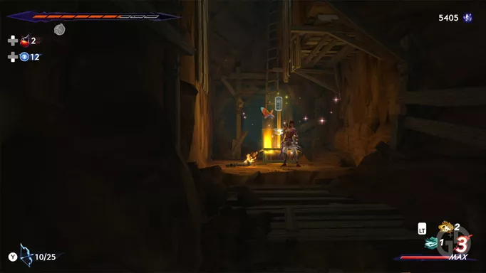 Sunken Harbour Azure Damascus Ingot location 1 in Prince of Persia: The Lost Crown