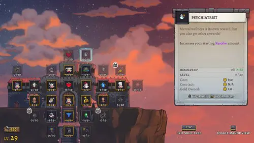Rogue Legacy 2 Skill Tree: The Basics