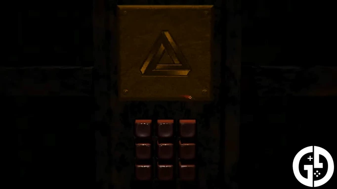 One of the patterns on the Nowhere door code keypad in Signalis