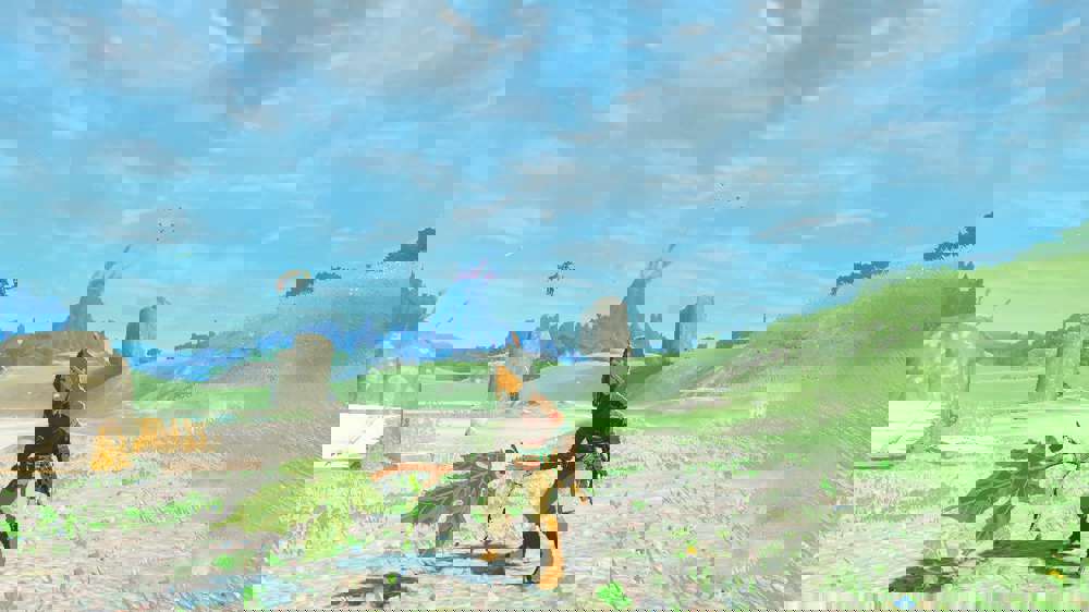 How to make a fan from a Korok Frond in Zelda: Tears of the Kingdom