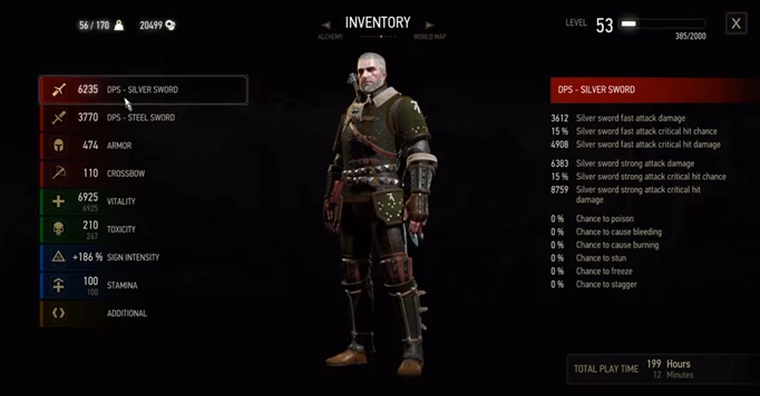 The Witcher 3 Death March Build Explained