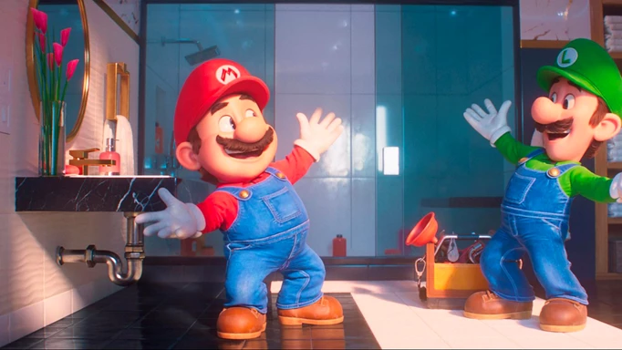Mario and Luigi Super Mario Bros. Movie