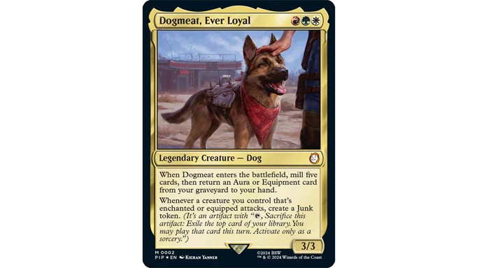 Dogmeat in Magic The Gathering