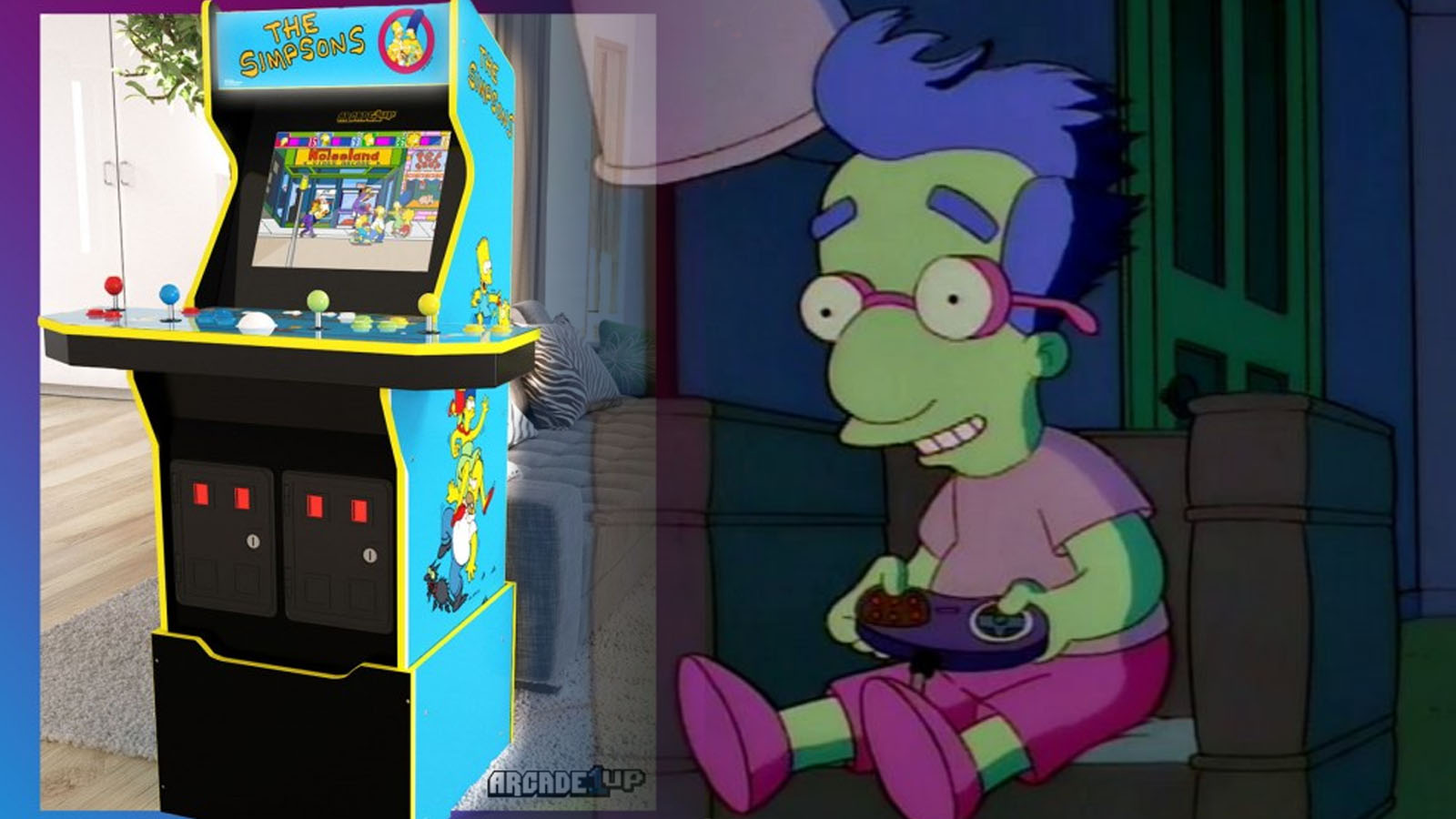 You Can Now Buy A Giant Simpsons Arcade Machine.