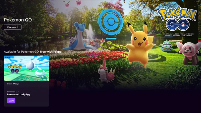 New Pokémon GO Prime Gaming Reward - Pokémon Global News