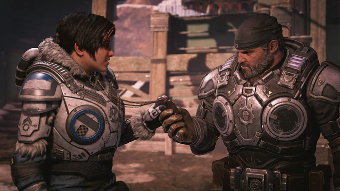 Kait and Marcus in Gears 5