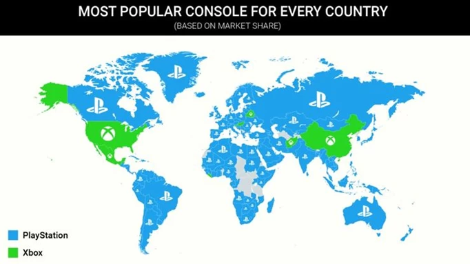 Xbox More Popular Than PlayStation In The US