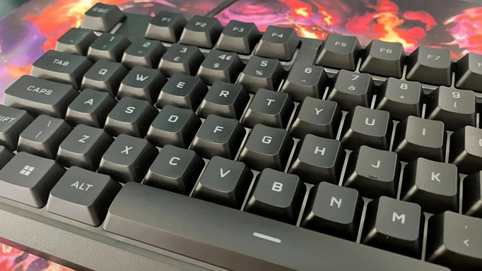 The k55 Core keyboard.