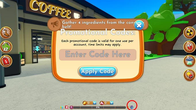 My Coffee Shop codes [NEW] (September 2023)