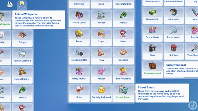 Traits in The Sims 4